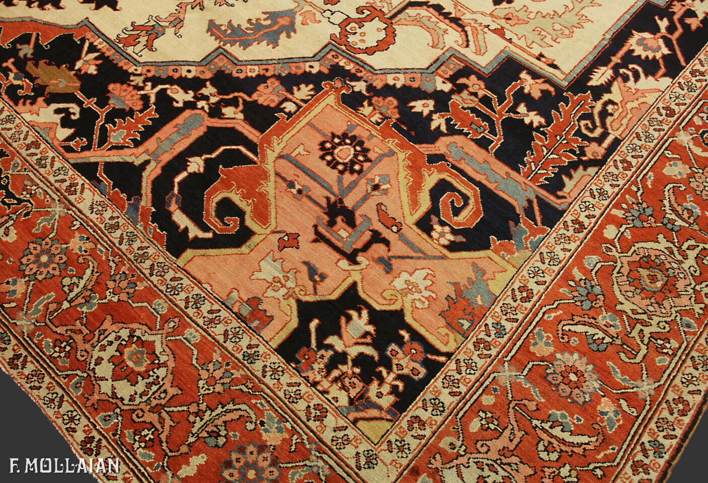 Persian Heriz Serapi Rug n°:64873442